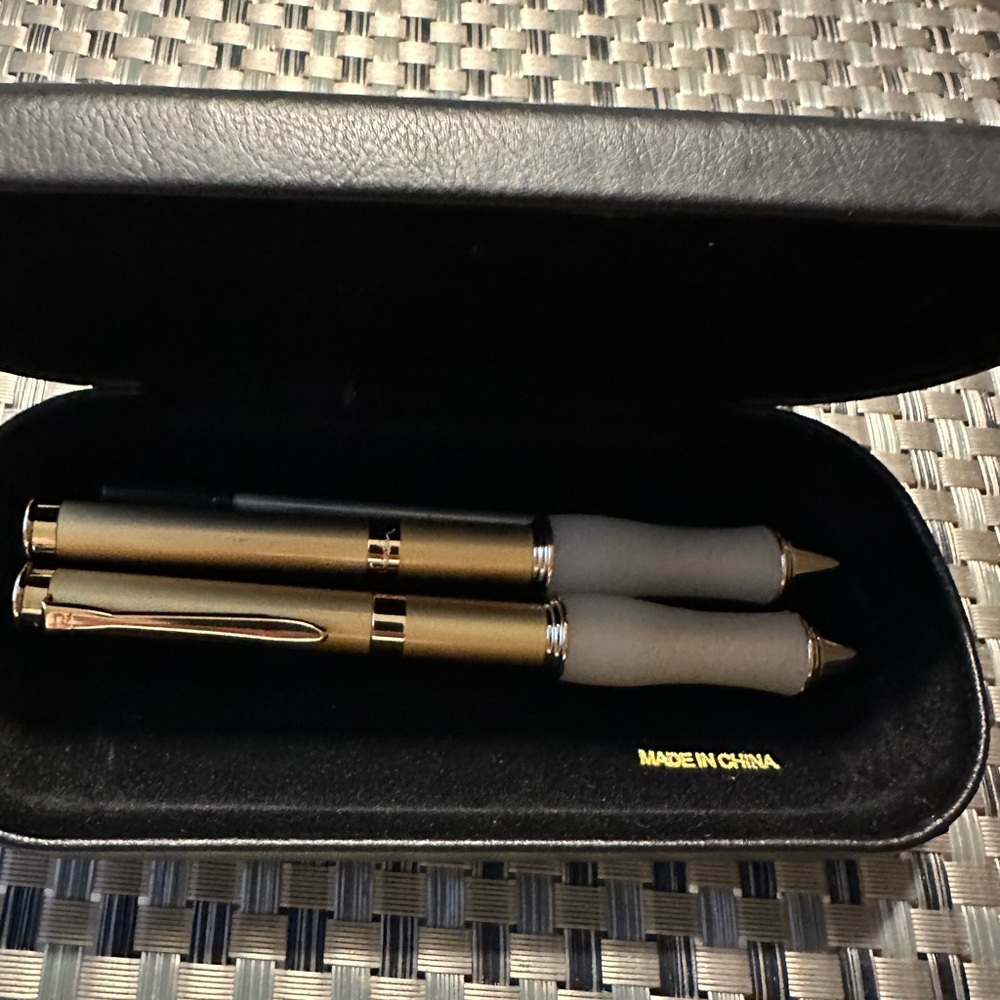 Pierre Cardin Gold Pen with Silver Accent